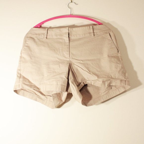 Ann Taylor Tan Shorts - Picture 3 of 4